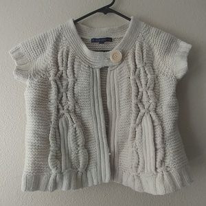 EUC mon petit oiseau Irish Knit Style Wool Sweater
